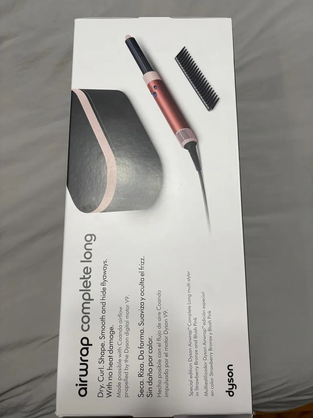 Dyson Airwrap Complete Long Strawberry Bronze Blush Pink - BRAND NEW
